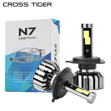 CROSS TIGER LED Car Headlight N7 8000 High Luminous Auto Bulb H1 H3 H4 H7 H13 880 H27 HB1 HB3 9006 HB4 HB5 Car Styling Lamp