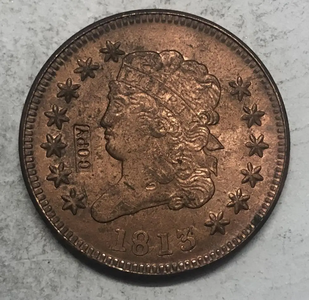 

1813 US Classic Head Large Cent Exact Copy