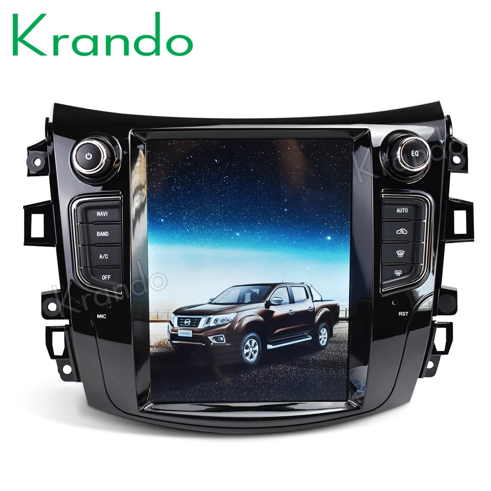 Krando Android 9 0 4G ram 10 4 &quotТесла стиль вертикальный автомобильный аудио плеер для NISSAN