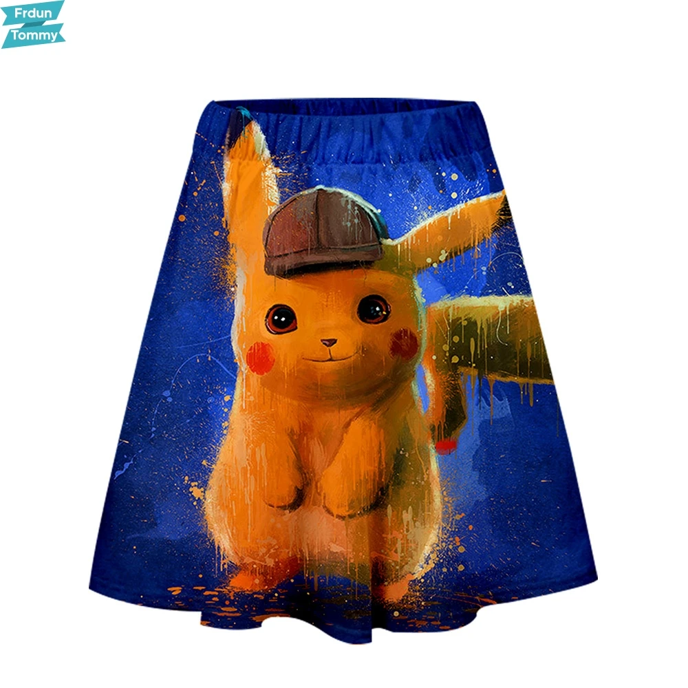 2019 Pokemon Sword and Shield 3D Printed Skirts for Women Fashion Streerwear Hot Sale Short Skirts harajuku Wear for Summer