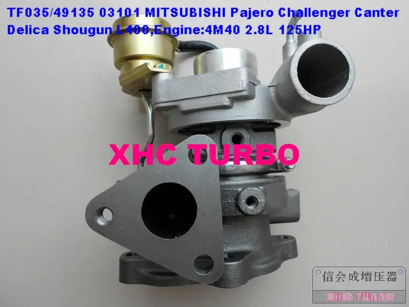 TF035/49135-03101 Turbo турбонагнетатель для mitsubishi Canter, Challenger, Delica, L400, Pajero, Shogun, 4M40, 2.8L(воды