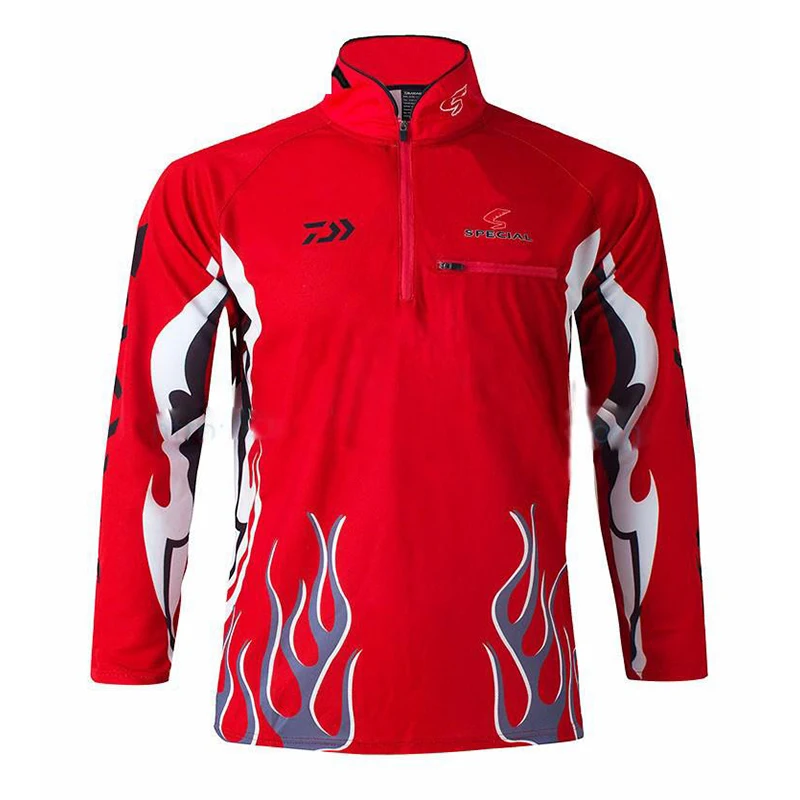 2019 Brand Daiwa Dawa Men Fishing Clothing UV Protection Moisture