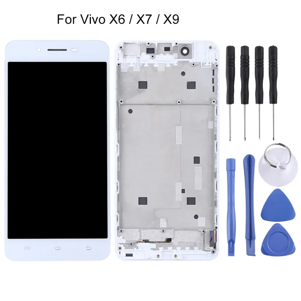 

For Vivo X6 / X7 / X9 TFT Materials LCD Screen and Digitizer Full Assembly with Frame
