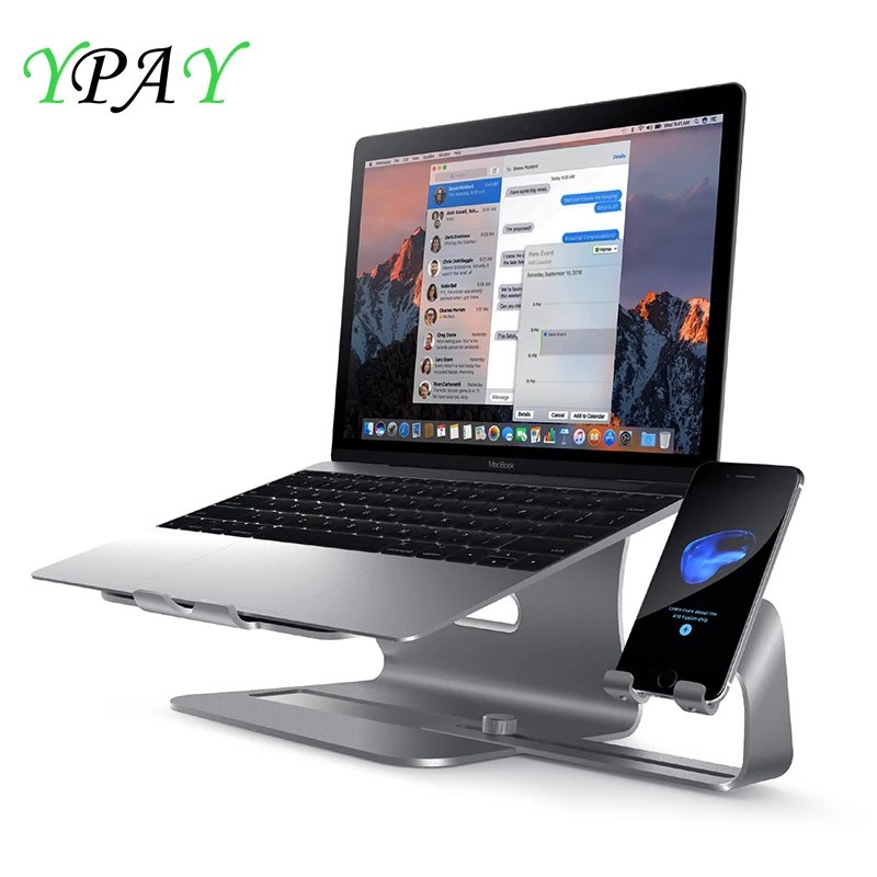  Multifunction Aluminum Alloy Laptop Cooling Stand Holder for Macbook Lenovo ASUS HP 11-17 inch Note