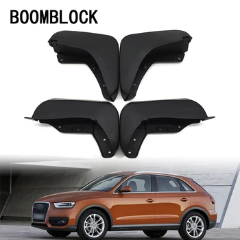

BOOMBLOCK Car Front Rear Mudguards For Audi Q3 2012 2013 2014 Mud Flaps Accessories Splash Guard Fenders 1Set/4Pcs Mudflaps