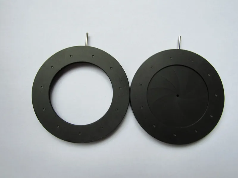 

2018 New 2-50mm Amplifying Diameter Zoom Optical Iris Diaphragm Aperture Condenser with 11 Blades for Digital Camera Microscope