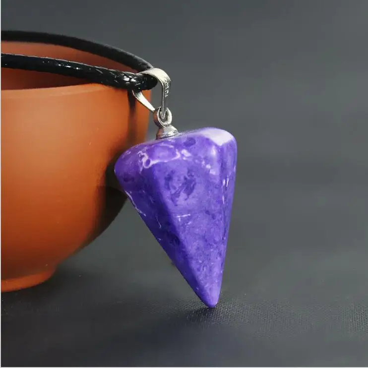 

High quality natural crystal necklace Natural Stone Quartz Pendants Necklaces for Women popular Jewelry