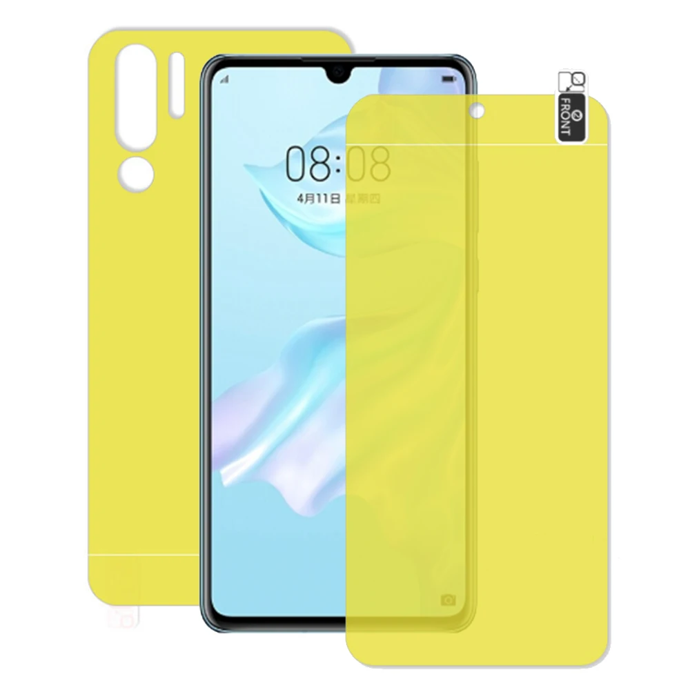 Мягкая Гидрогелевая защитная пленка 9D для Huawei Mate 20 20X P30 Pro Lite Nova 4e Honor 10 10i 8X Max