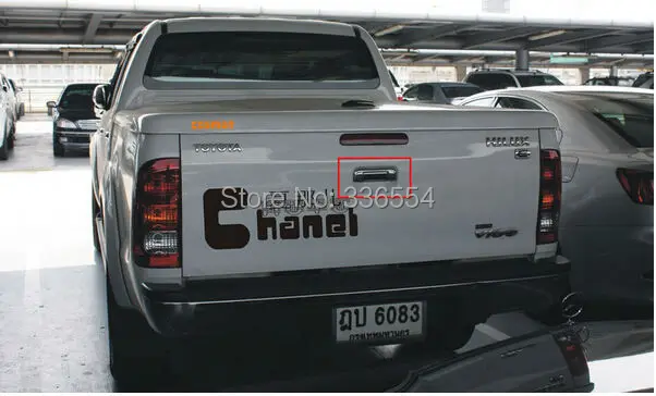 Хромированная Крышка для камеры заднего вида Toyota Hilux|camera rain|camera alarmcamera mp5 |