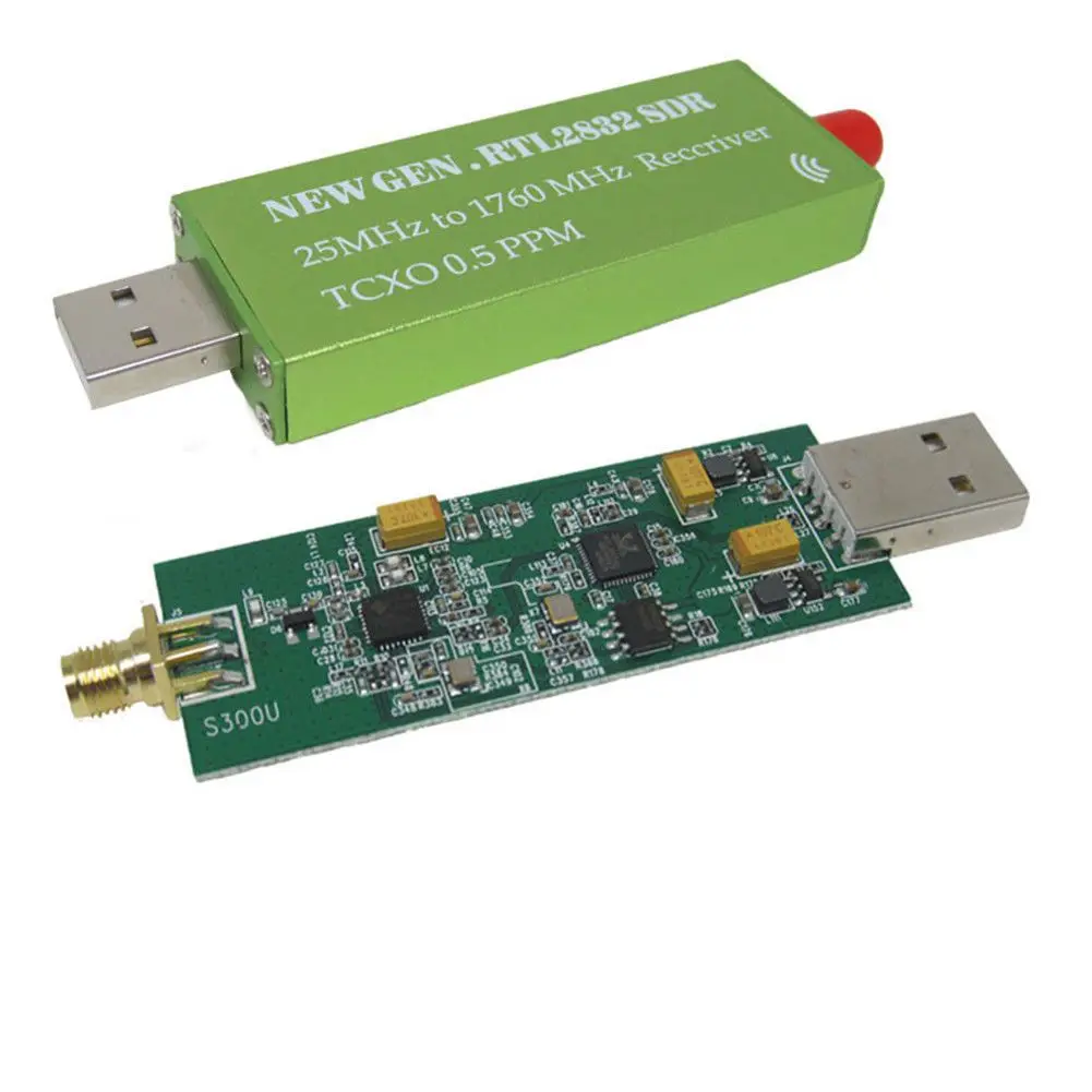 

RTL-SDR Blog RTL2832 ADC Chip PPM TCXO SMA F Software Defined Radio Receiver Fun