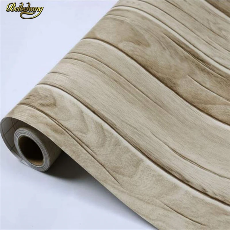 beibehang Self-adhesive wallpaper waterproof 3d pvc retro wood wall stickers bedroom warm background papel de parede stickers beibehang Self-adhesive wallpaper waterproof 3d pvc retro wood wall stickers bedroom warm background papel de parede stickers