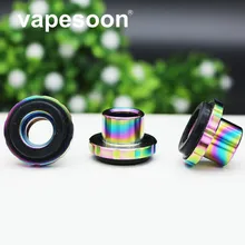 VapeSoon SS Радуга капельного наконечника для Cleito 120 танк распылитель 30 шт./лот