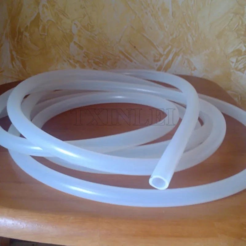 

1Meter Food Grade Silicone Tube Hose translucent Pipe (Inner Diameter:10/15mm Outer Diameter:14/19mm) for Alcohol Distiller Bar