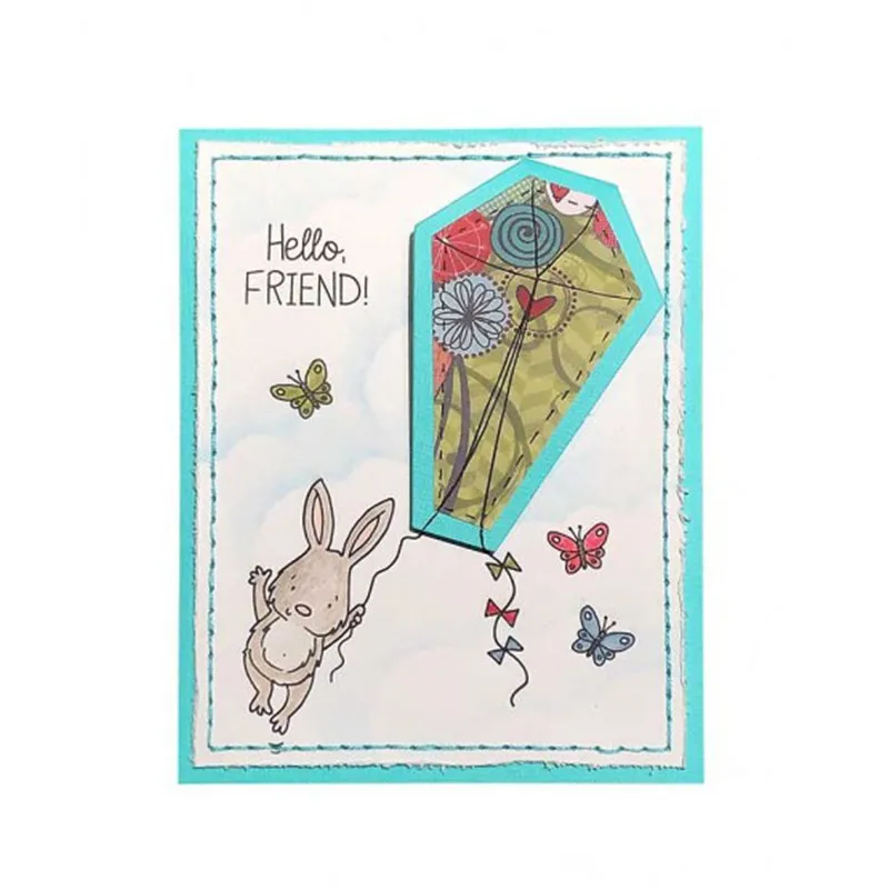 

Eastshape Kite Critter Maker Metal Cutting Dies and Clear Stamps for Craft Dies Scrapbooking Album Embossing New Dies for 2019