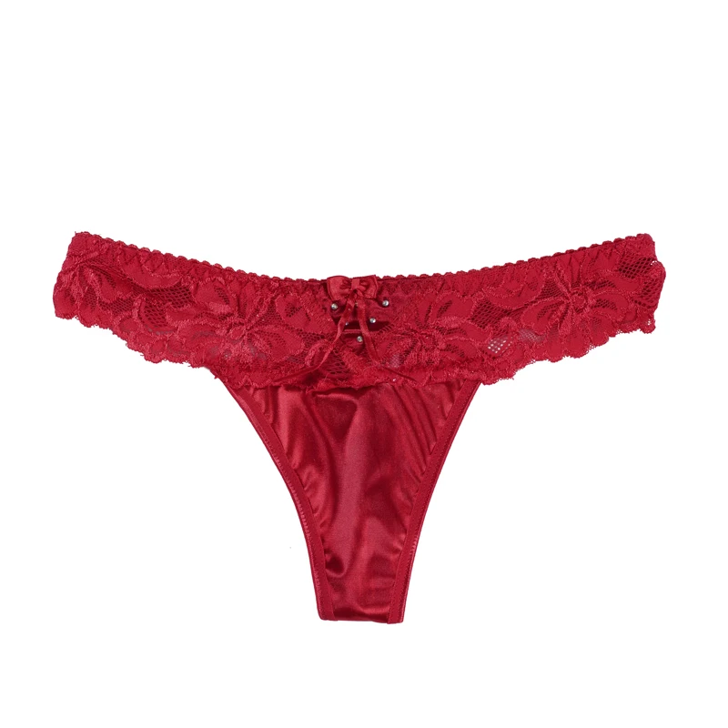 2018 Top Fashion Solid Spandex Cute Lingerie Panties Women Women