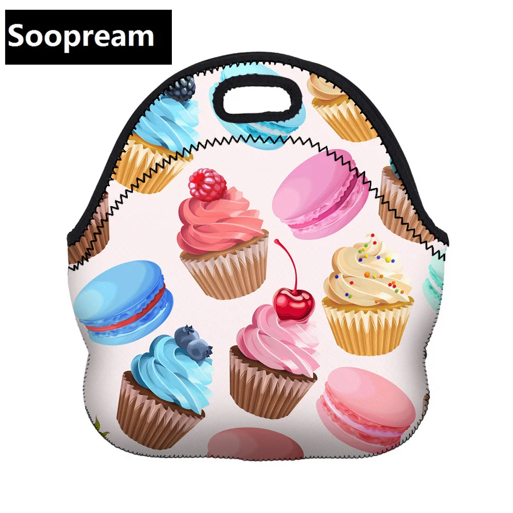 

Food Package Dessert coffee office pouch Thermal Insulated Neoprene Lunch Bag Women Kids Lunchbags Cooler Insulation Lunch Box