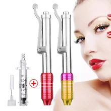 2 цвета 0,3 мл гиалуроновая ручка стерильный распылитель гиалурон кислотный пистолет водяной шприц против морщин губ лифтинг инъекции пистолет уход за кожей