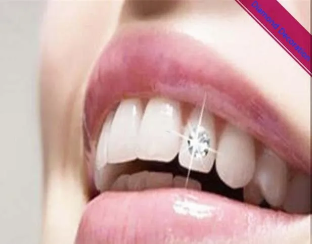 

10pcs Good quality Pretty diamond shape tooth decoration Door Shipping very