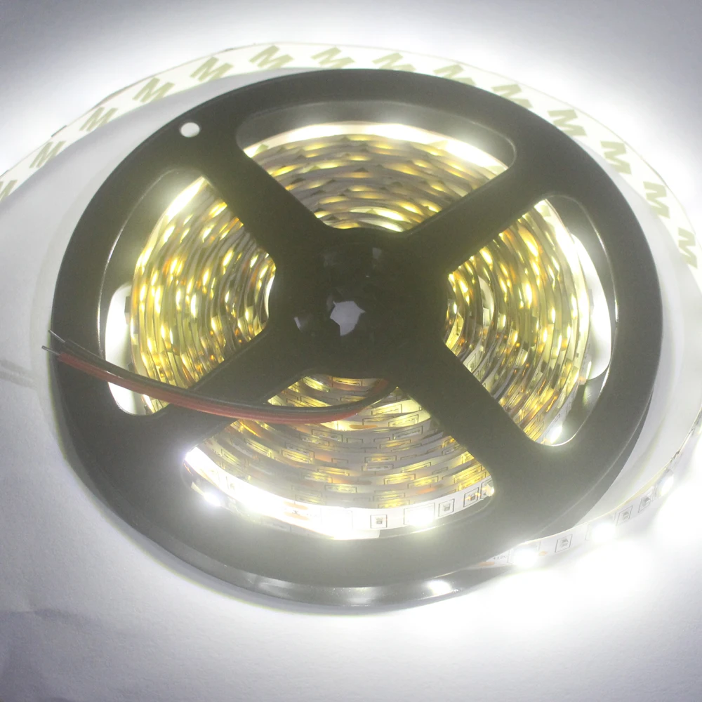 Светодиодная лента 5050 DC 24 V RGB WarmWhite v 5 метров водонепроницаемая гибкая светильник