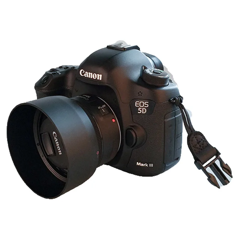 Новый ES68 ES-68 Камера бленда для Canon EOS EF 50 мм f/1,8 STM Бесплатная доставка 49 мм объектив протектор абсолютно новый горячая распродажа - изображение