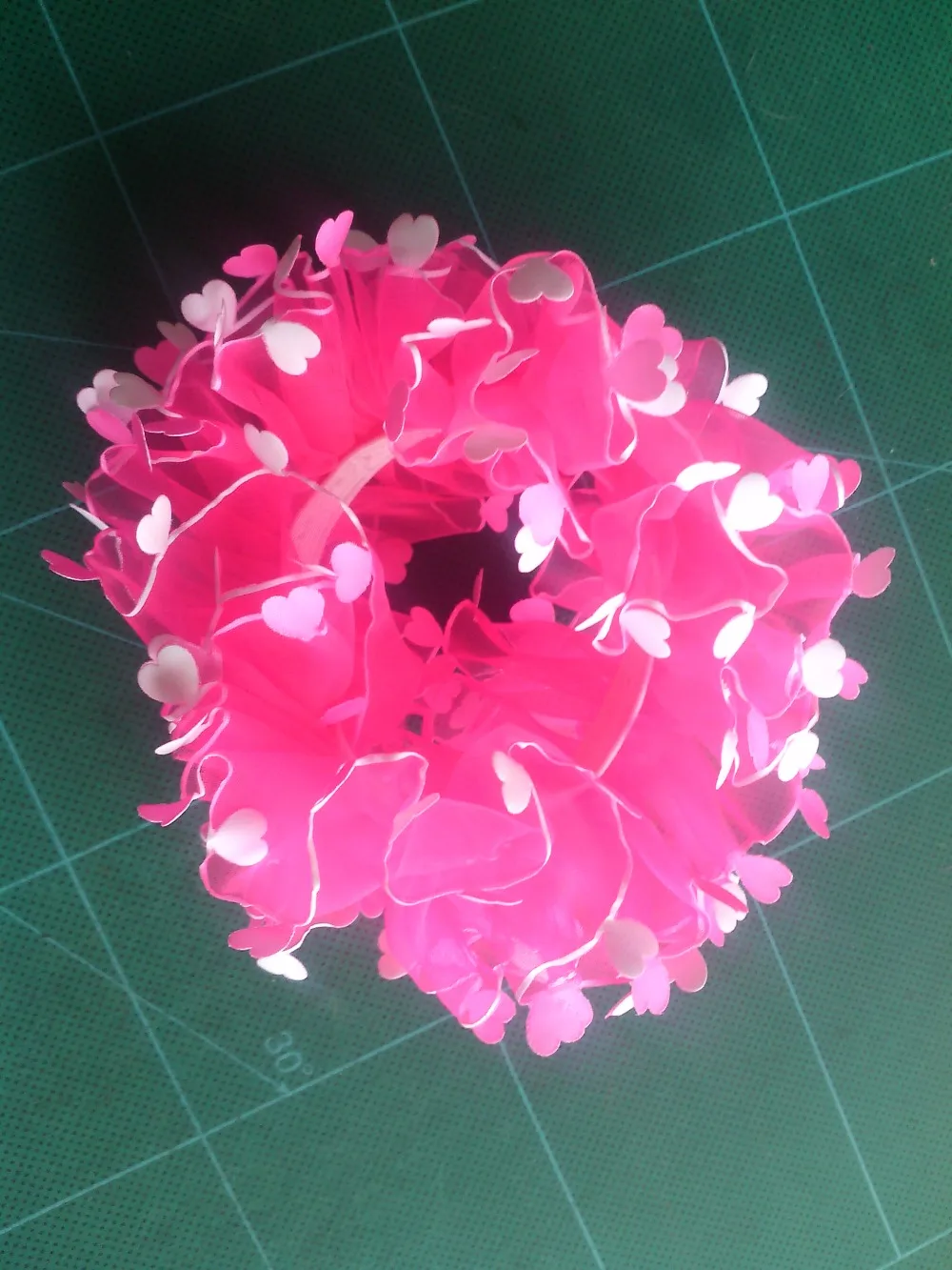 

girl children New Arrival Mini heart flower Headband Hair Rope Rubber Bands Baby Girls' Kids Cute hair Accessories free hipping