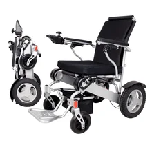 SELF FDA Registered D09 Foldable Motorized Wheelchair Electric Power Wheelchair — Lightweight and Durable — Weighs only 58 lbs w