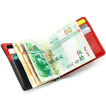 

Famous Brand Men Genuine Leather Wallet Women Dollar Price Luxury Money Clip Wallet Splice Purse Large Capacity Coin Pocket