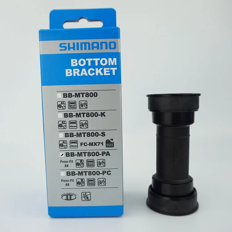 Нижний Кронштейн Shimano XT M8000 BB MT800 BSA 68/73 мм заменяет BB70 для M7000 оригинальные товары