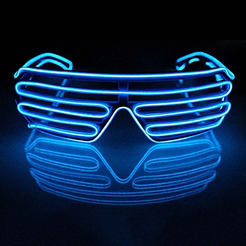 Солнцезащитные очки со светодиодной подсветильник кой|el wire glasses|sunglasses sunglassesel