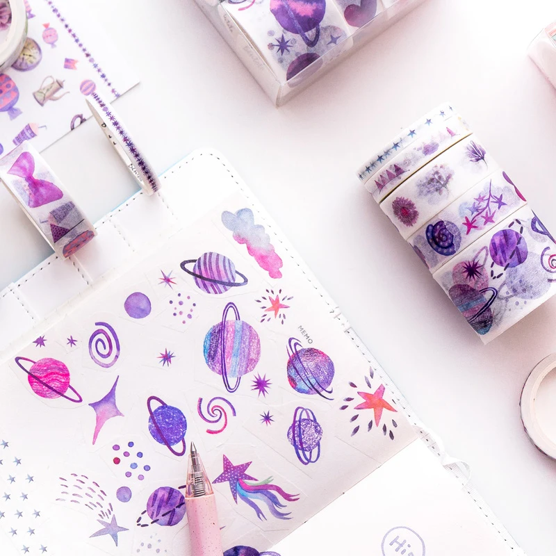 10 шт./лот цветная лента animl Phantom washi DIY для украшения скрапбукинга планировщик