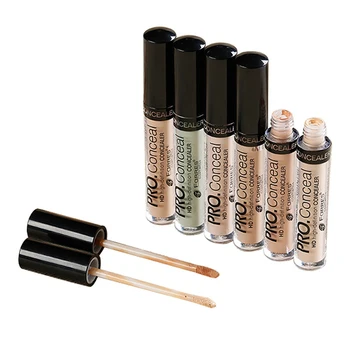 

FaRRES 6 Colors Makeup Liquid Concealer Cream Makeup Face Primer Corrector Perfect Cover Pores Dark Oil-control Foundation AM022
