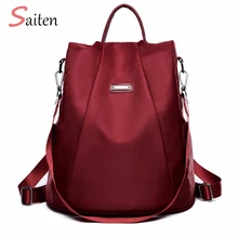 New Bag Waterproof Oxford Women Backpack Zipper School Bags For Teenagers Girls Small Backpack Female Rucksack Leisure Backpacks New Bag Waterproof Oxford Women Backpack Zipper School Bags For Teenagers Girls Small Backpack Female Rucksack Leisure Backpacks
