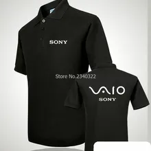 Летняя футболка поло sony с отворотом Новая мужская и женская одежда магазин sony на заказ оснастка одежда