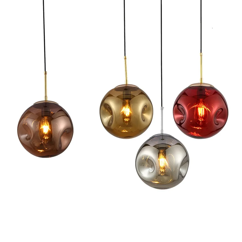 LukLoy Wood Pendant Light Wooden Hanging Light Wire Pendant Lighting Pendant Lamps Kitchen Nordic Lamp Living Bar Hanging Lights glass pendant lights