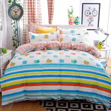 Home Textiles,colorful apples style bedding sets 3/4Pcs of duvet cover bed sheet pillowcase King queen full twin size bedclothes