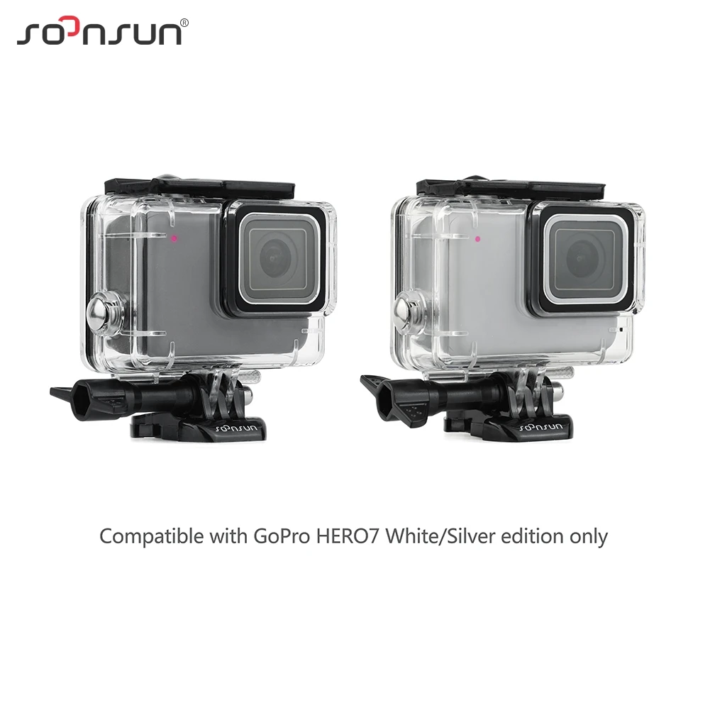 Водонепроницаемый чехол SOONSUN 45 м для подводной съемки защитный GoPro Hero 7