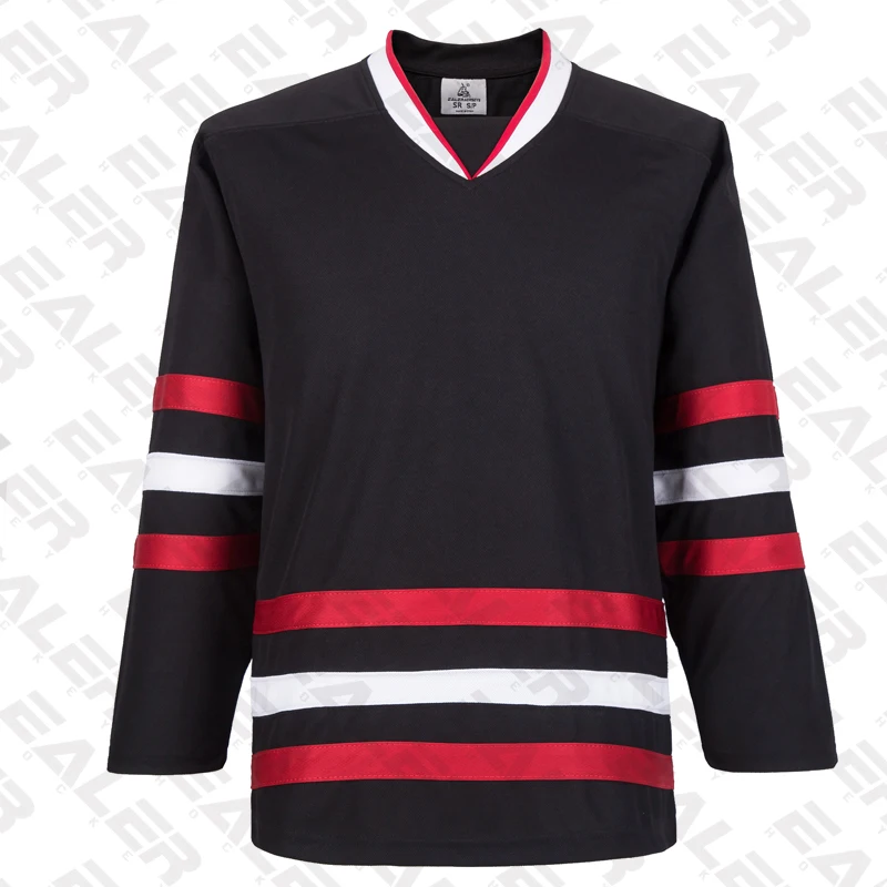

EALER free shipping high quality blank ice hockey jerseys E031