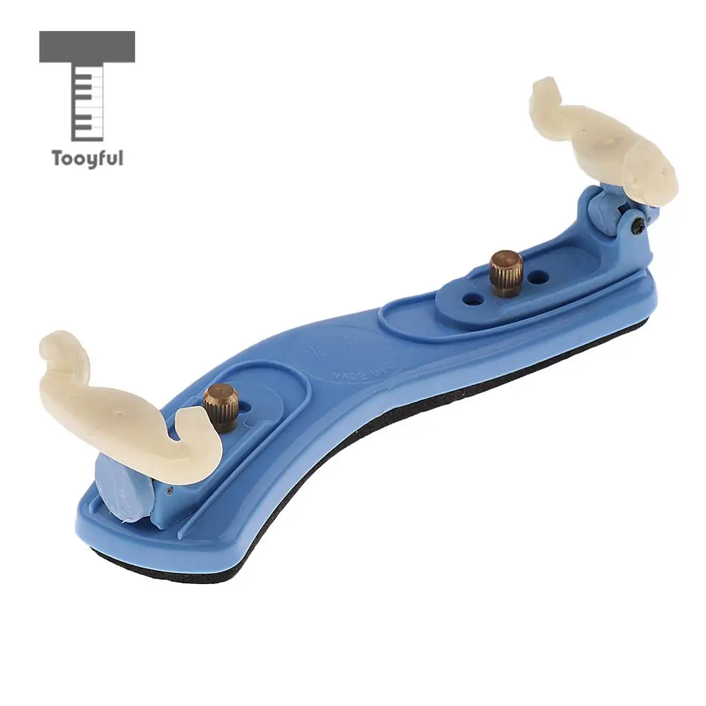 Tooyful Colorful Adjustable Violin Shoulder Rest Musical Support for 1/4 1/8 Violin Fiddle Parts
