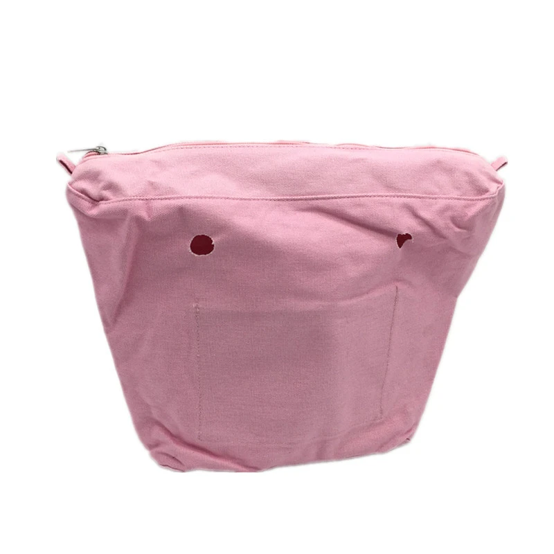 Женские аксессуары со съемной ручкой подкладка карман на молнии для классического мини Obag PU вставка с внутренним водонепроницаемым покрытием для O сумка - Цвет: Pink