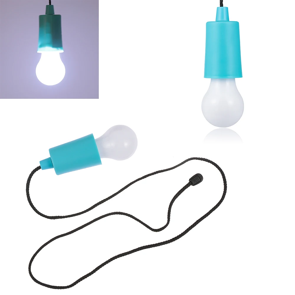 

1Pcs Portable Multifunction LED Bulb Night Lamp Rope Power Outdoor Camping Tent Fishing Lamp Bedside Lighting Reading Lamp