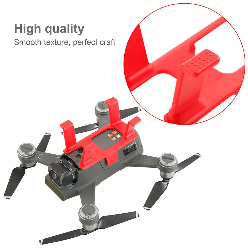 Sunnylife DJI Spark Расширенная посадочная площадка Skid Heighten Legs + 2 пары 4730F быстросъемный складной пропеллер 4,7 "реквизит 4,7 дюймов