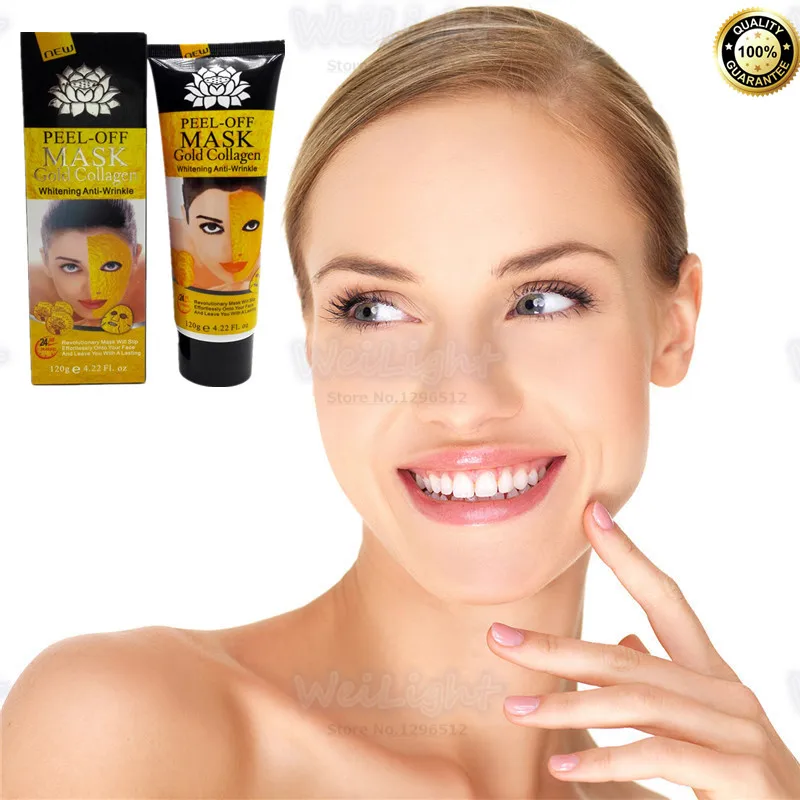 24K Gold Collagen Snail Moisturizing Mask Whitening Facial Mask for