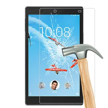 

50pcs/lot Anti-Scratch Glass Screen Protector Clear Tempered Glass Screen Film For Lenovo Tab 4 8 Plus TB-8704F TB-8704N 2017