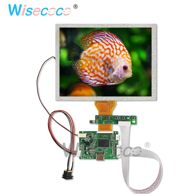  TFT LCD 8 inch LCD display 800x600 resolution HDMI with control driver board