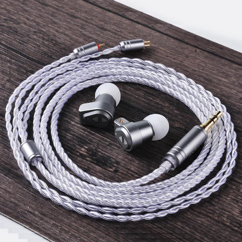 FDBRO V2 версия 3 Двойная диафрагма 1DD Динамический драйвер в ухо наушники HIFI наушники вкладыши импортные Двойная диафрагма