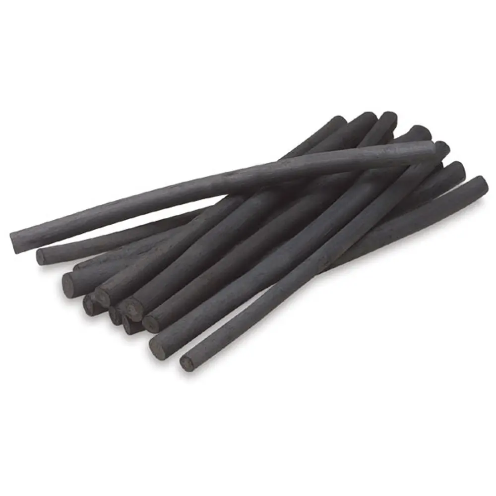 Diameter 5-7MM Black Natural Cotton Charcoal Sketch Pen Sketch Charcoal Bar Artist Willow Vine Sketch Charcoal Sticks