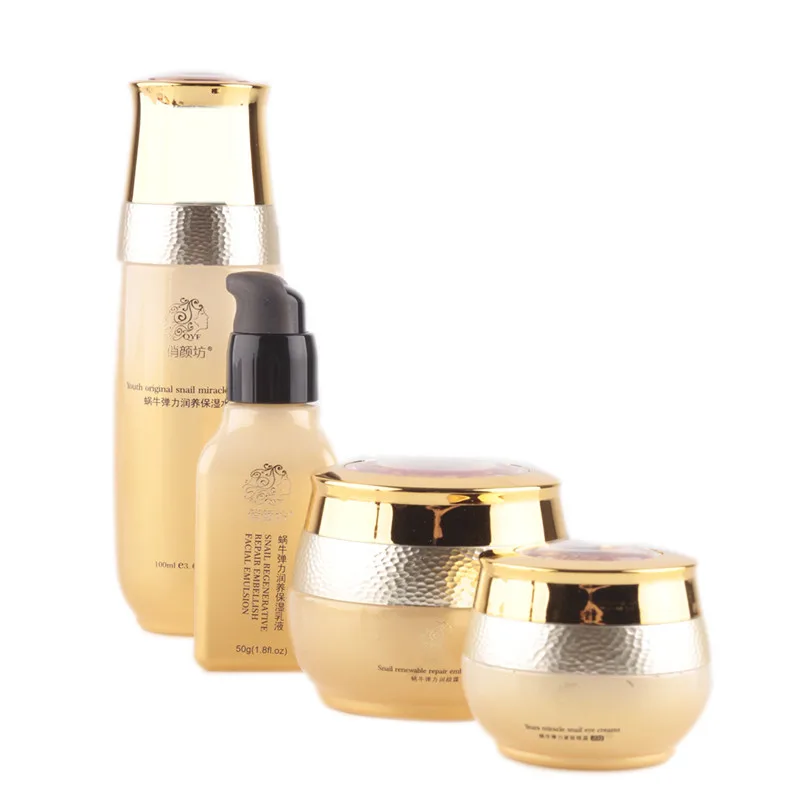 

4Pcs/set Face Cream Skincare Anti wrinkle Whitening Moisturizing Nourishing Firming Face Skin Care Set Instantly Ageless