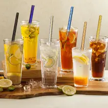 AUGKUN соломка из нержавеющей стали комплект из 3 предметов цветочный узор устойчивый к царапинам безопасный перерабатываемый соломенные столовые приборы для Cockail Вечерние уличные