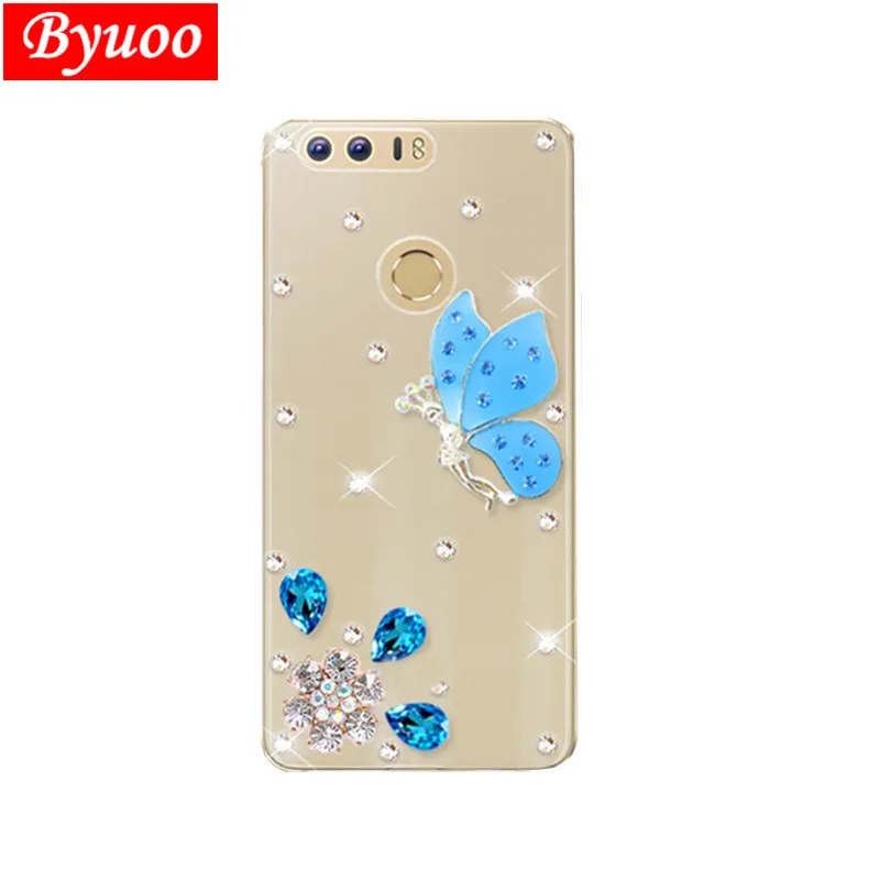 Чехол для телефона Huawei P Smart plus honor 9 lite чехол с кристаллами 7a 7c pro 10 p8 2017 Y3 Y5 Y7 Prime Y9