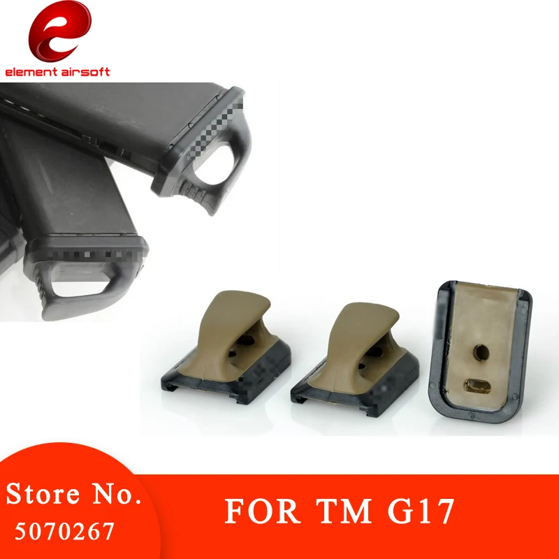 

3pcs / pack Element Choice Airsoft SPEED PLATE FOR TM G17 Glock 19 26 NO LOGO Pistol Acessorios Airsoft Fit G17 Glock 17 18C